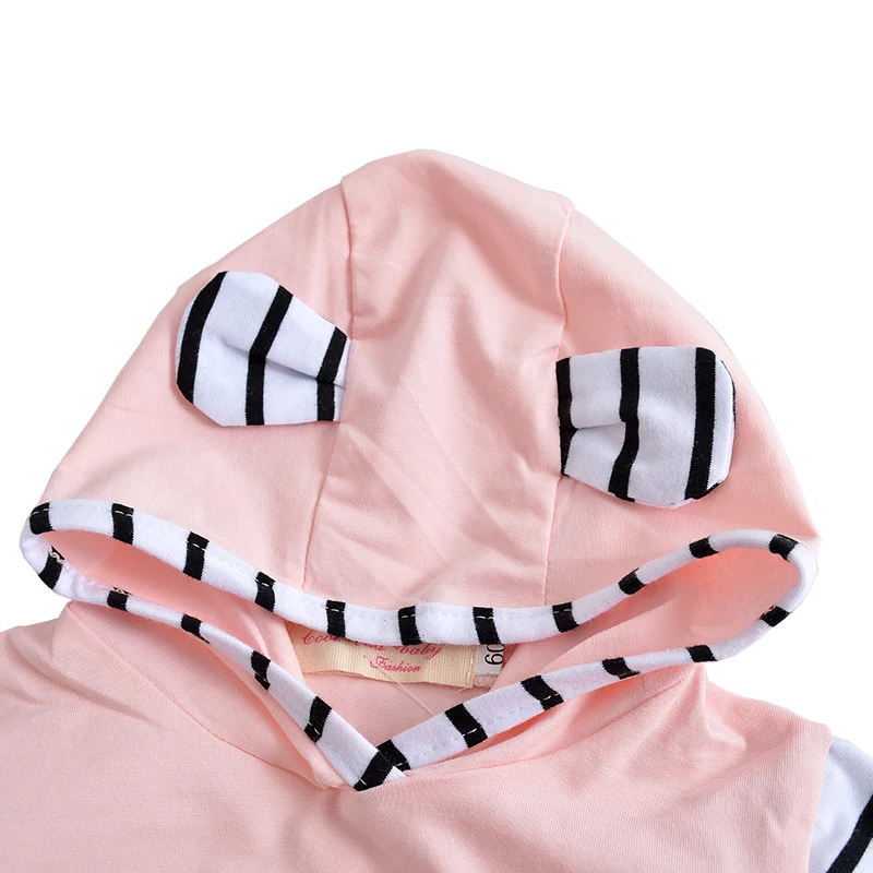 2021 Autumn Baby Boy Clothing Set Long Sleeve Warm Hooded T-shirt+Pants Infant 2Pcs Suit Newborn Cute Girls Clothes | Детская одежда и