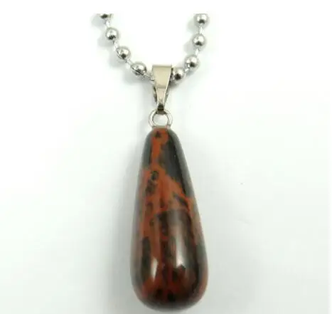 Натуральный камень кварц Кристалл Опал тигровый глаз бирюза воды подвеска в виде