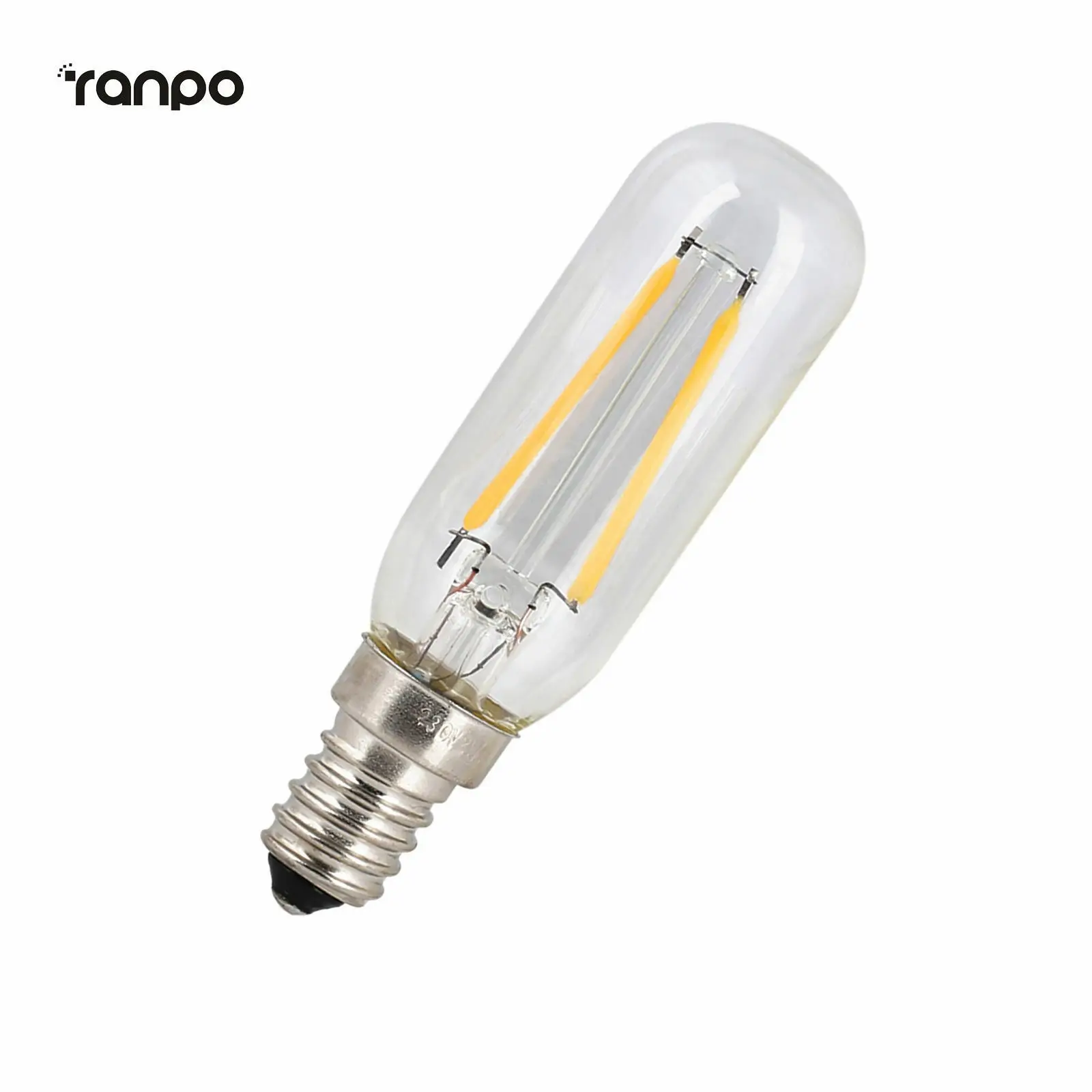 Ampoules LED à Filament en verre  Vintage  lampe de maison  blanc chaud  2W T25  220V  rétro  E14