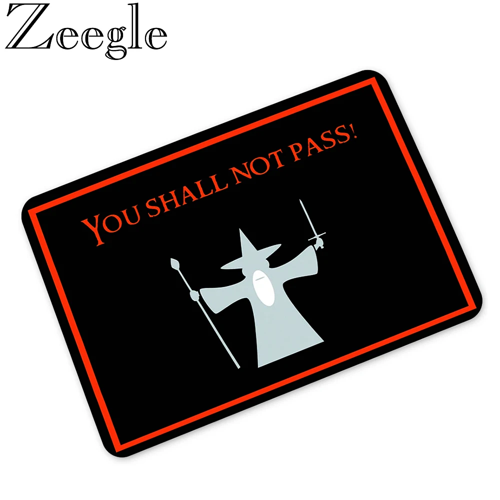 Забавные двери Добро пожаловать вход коврик Кухня Ковер Коврик для ванны коврики