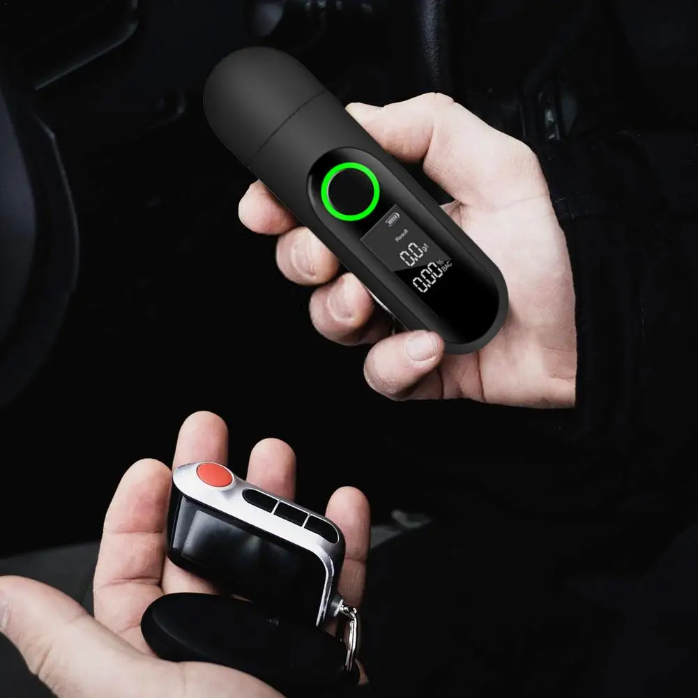 Тестер профессиональный анализатор дыхания портативный Перезаряжаемый с