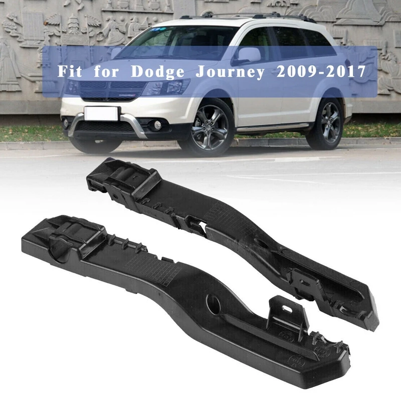 Parachoques delantero para Dodge Journey 2009-2017, soporte de soporte, lado izquierdo y derecho, 5178410AD, 5178411AD, 2 uds.
