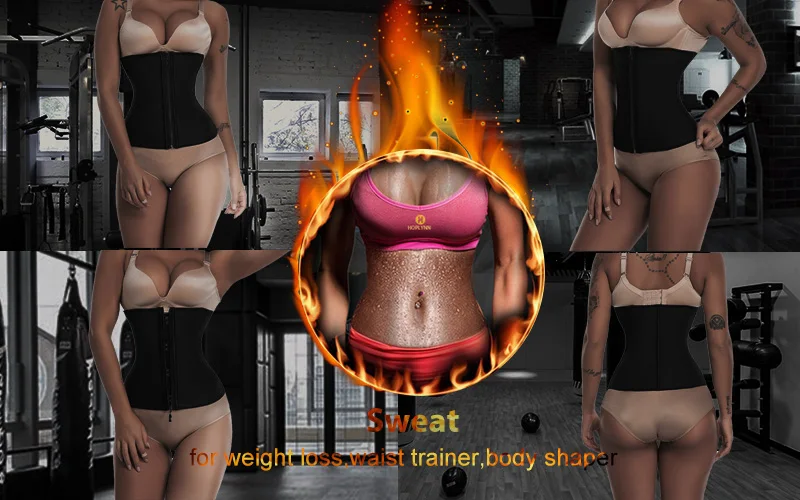 Корректирующее белье Для женщин Body Shaper латексный утягивающий корсет Фаха для похудения, пояс для живота Формирователь Сталь костей пояс-корсаж похудения Пояс Mujer