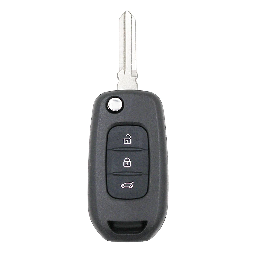 3 кнопки флип удаленный ключ 433 МГц PCF7961 4A чип для Renault Kadjar Captur Megane символ 2013 2017
