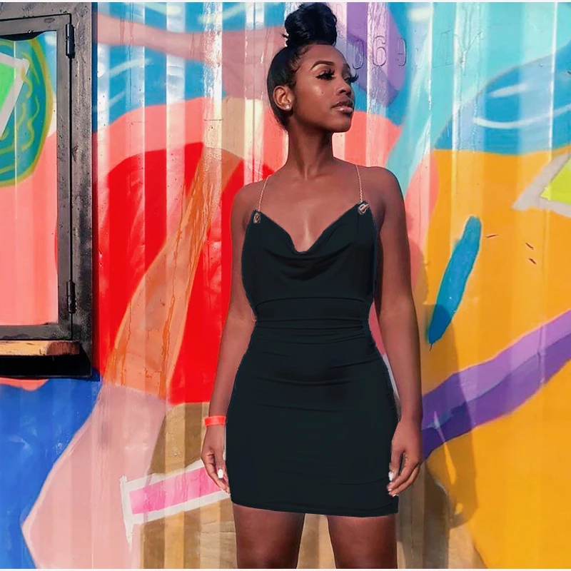 Женское двухслойное платье с открытой спиной без рукавов|Женские платья| |