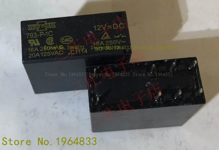 

793-P-1C 12VDC 24VDC G2R-1C-8P-12V
