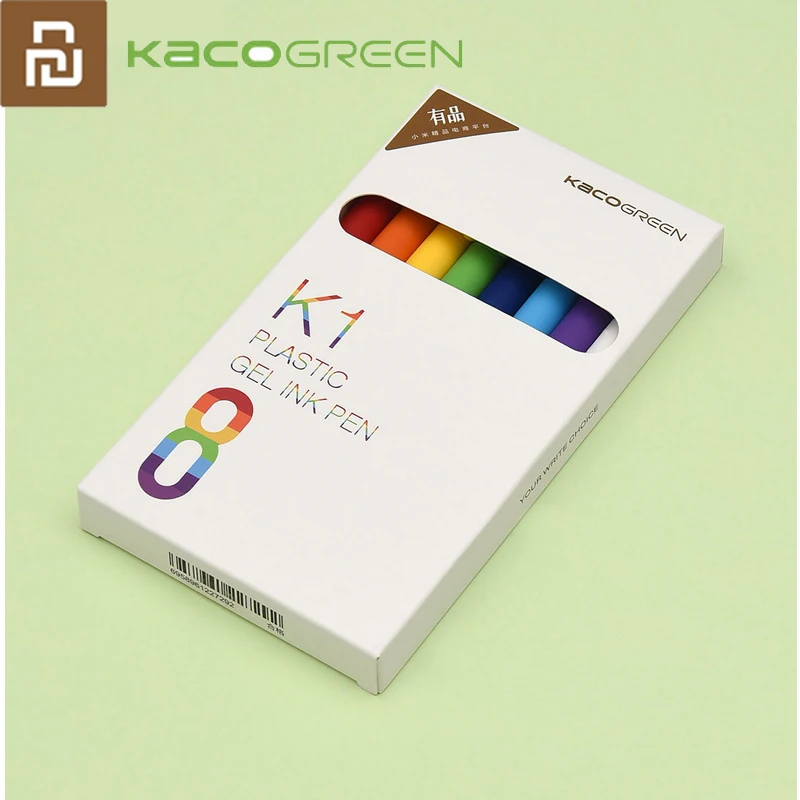 Новейшая гелевая ручка Youpin Kaco K1 с черным 0 5 нейтральным пером цветные черные