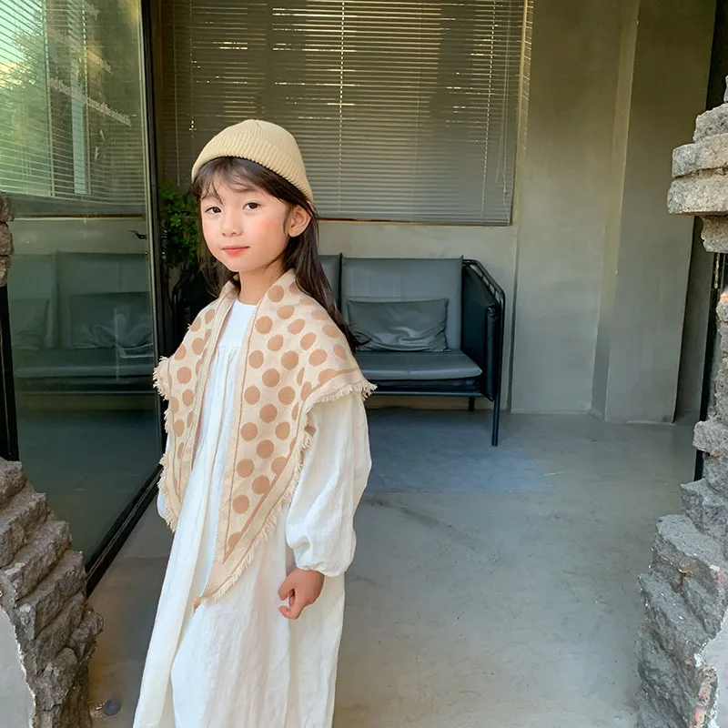 

Linbaiway детская искусственная шаль для маленьких девочек, маленькие шарфы, Детские накладные воротники, милые декоративные