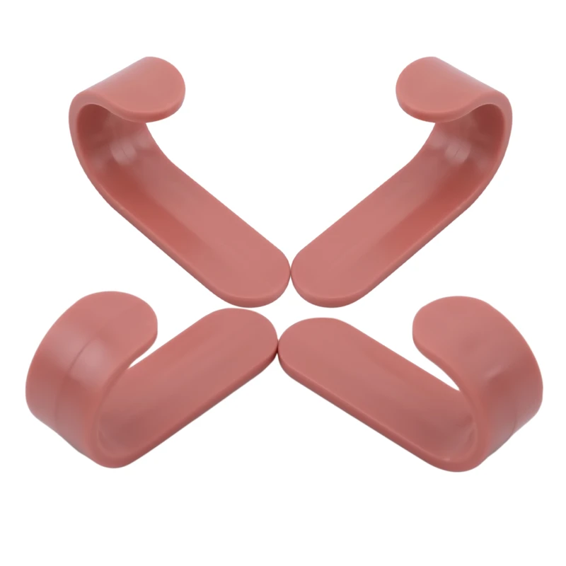 

Self-adhesive Wall Hook High Quality Plastic Kitchen Bathroom Towel Rag Hanging Rack Free Punch Door Key Umbrella Holder Hooks