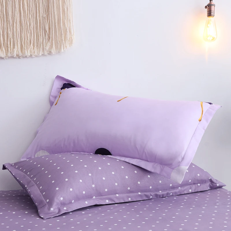 Постельное белье в горошек Комплект постельного белья пододеяльник простыня