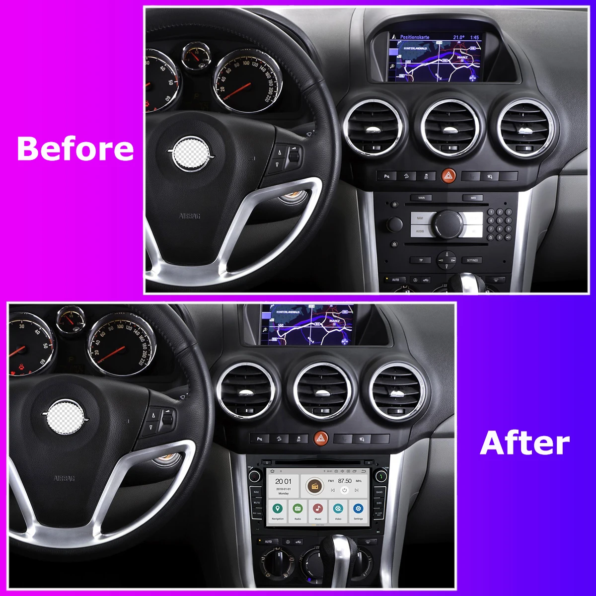 Автомобильная Мультимедийная система PX6 4 + 64 Гб GPS Android 10 радио для Opel Antara Astra H G Combo