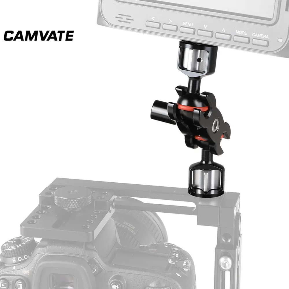 CAMVATE Артикуляционная Магия с двойным шарикоподшипником Head1/4 &quot 20 винт крепление