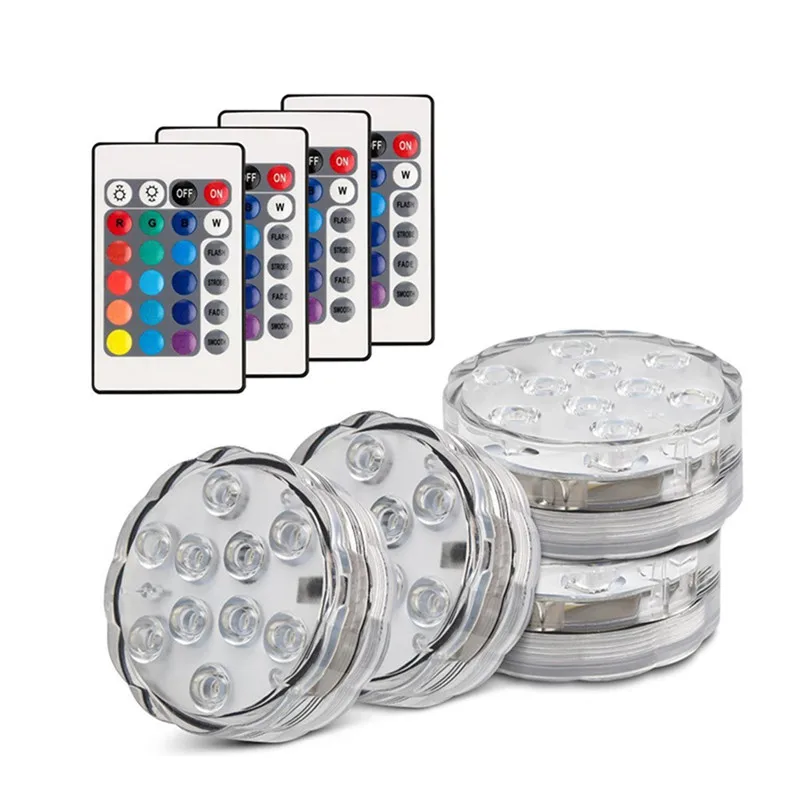 Погружной светодиодный светильник s водонепроницаемый ночной Светильник с