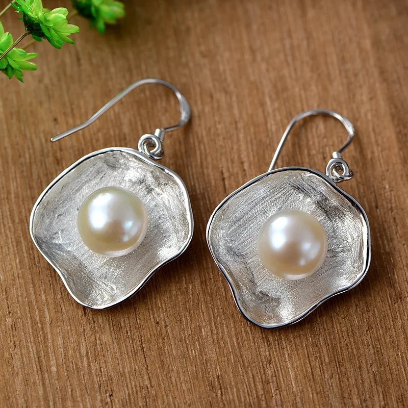 Серебряные серьги Really925 гипоаллергенные минималистичные с