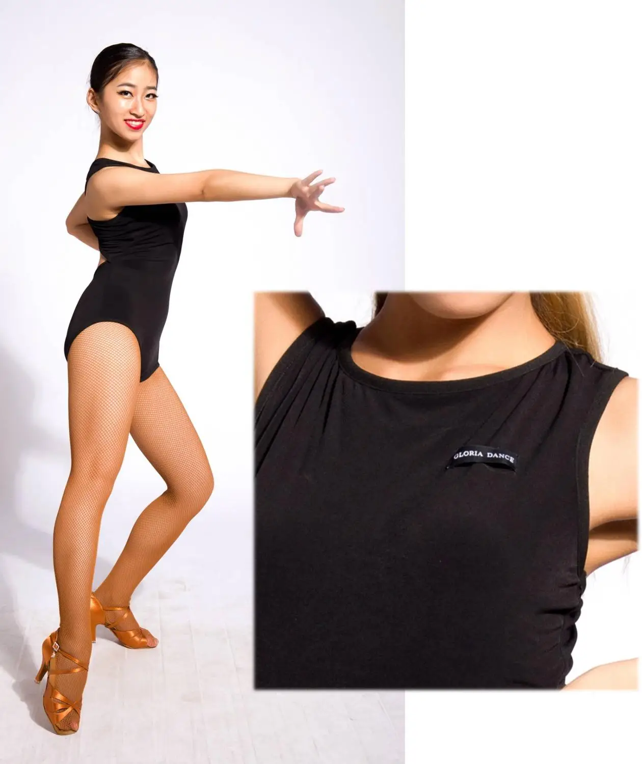 Латиноамериканский бальный зал G1042 современный профессиональный трико без