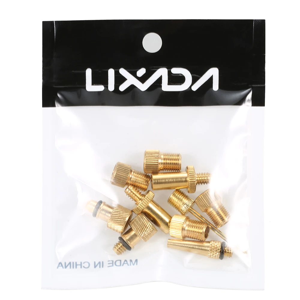 Велосипед Клапан набор адаптеров для велосипедных шин клапан конвертер комплект