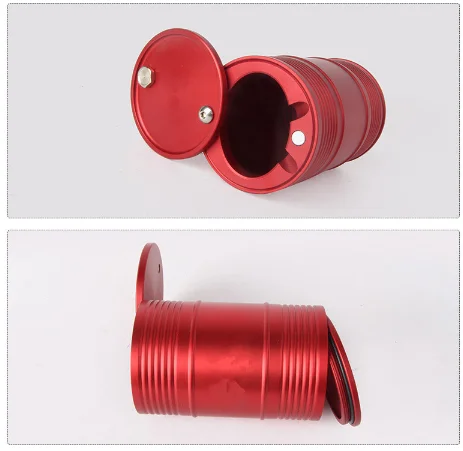 Автозапчасти пепельница из алюминиевого сплава для путешествий дома офиса