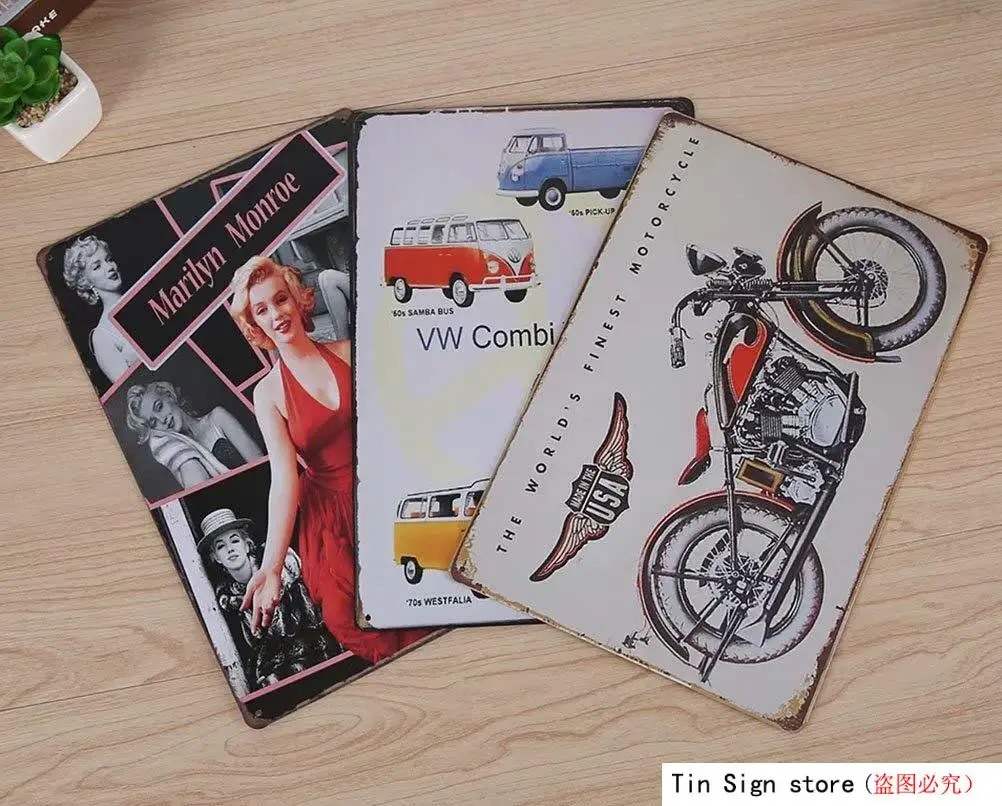 Оловянная вывеска новый алюминиевый металлический модный знак ретро 11 8x7 8 дюйма