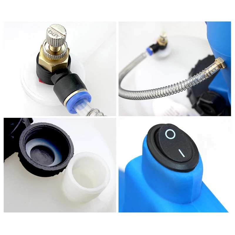 

220V 4.5L Electric ULV Fogger Sprayer Mosquito Killer Disinfection Machine Gun Barrel Spraying Sterilizing Insecticide Atomizer