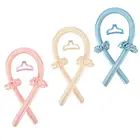 Щипцы для завивки волос с шелковой лентой, губка для отдыха и сна, без тепла, Плойка для волос с большими волнами, набор инструментов для укладки для девушек