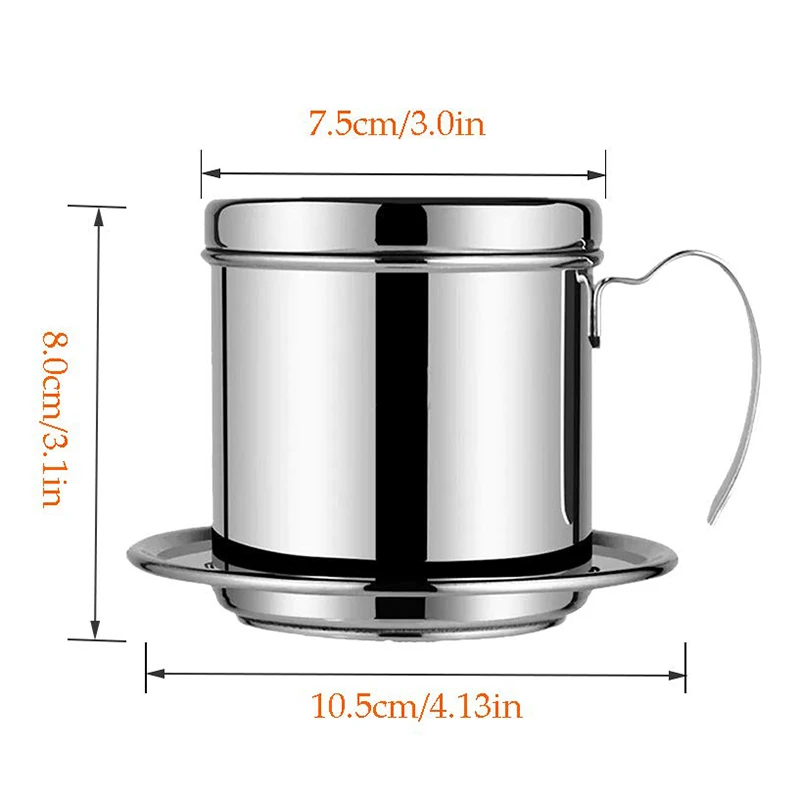 Фильтр для кофе UPORS многоразовый фильтр из нержавеющей стали | Дом и сад