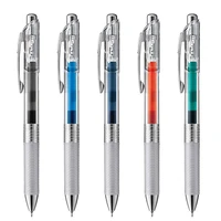 pentel speed dry neutral pen transparent bar bln75 color signature pen smooth 0 5 press action students use black test pencil