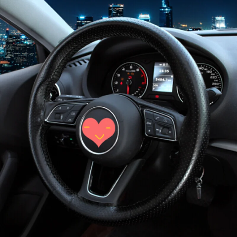 Чехол рулевого колеса автомобиля из искусственной кожи для Alfa Romeo 147 156 159 Alfetta Berlina