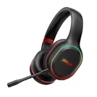 Беспроводные Игровые наушники P80S с Bluetooth 5,0, накладные Игровые наушники, проводные стереонаушники с микрофоном для PS4,Xbox, ПК