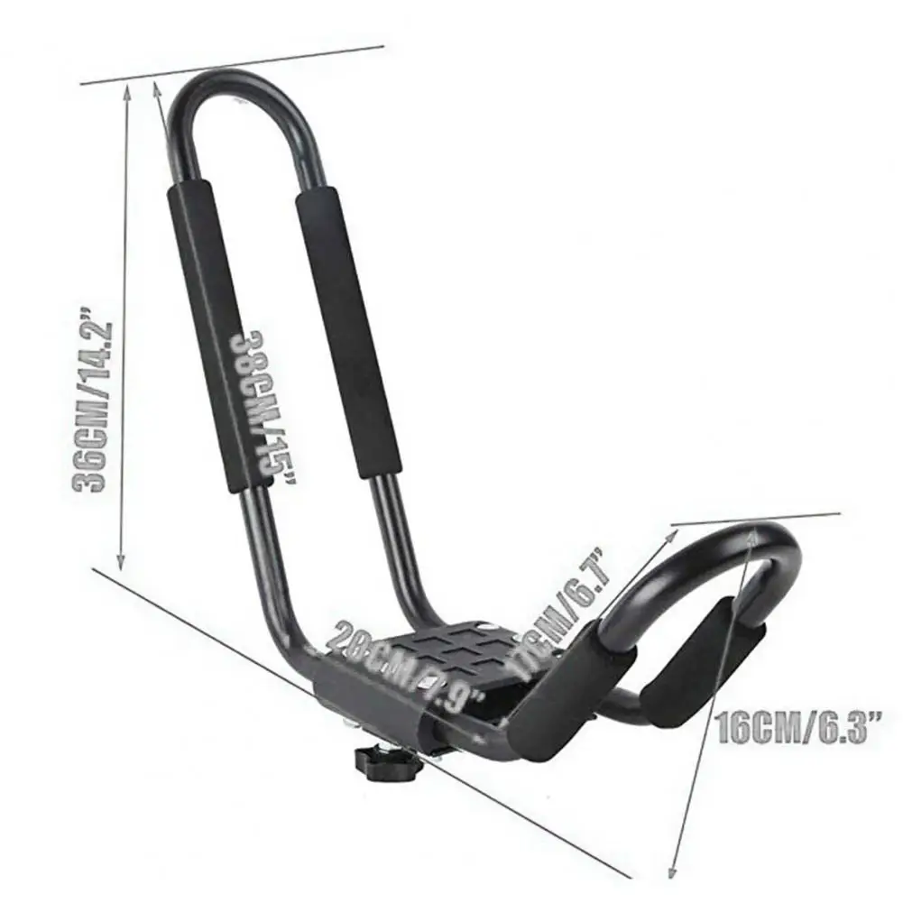 Стойка на крышу Каяка 2 шт. Универсальная металлическая стойка J-Bar для грузовиков