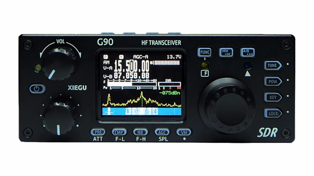 Любительский радиоприемник Xiegu G90 HF кв передатчик 20 Вт SSB/CW/AM/FM 0 5 30 МГц SDR структура