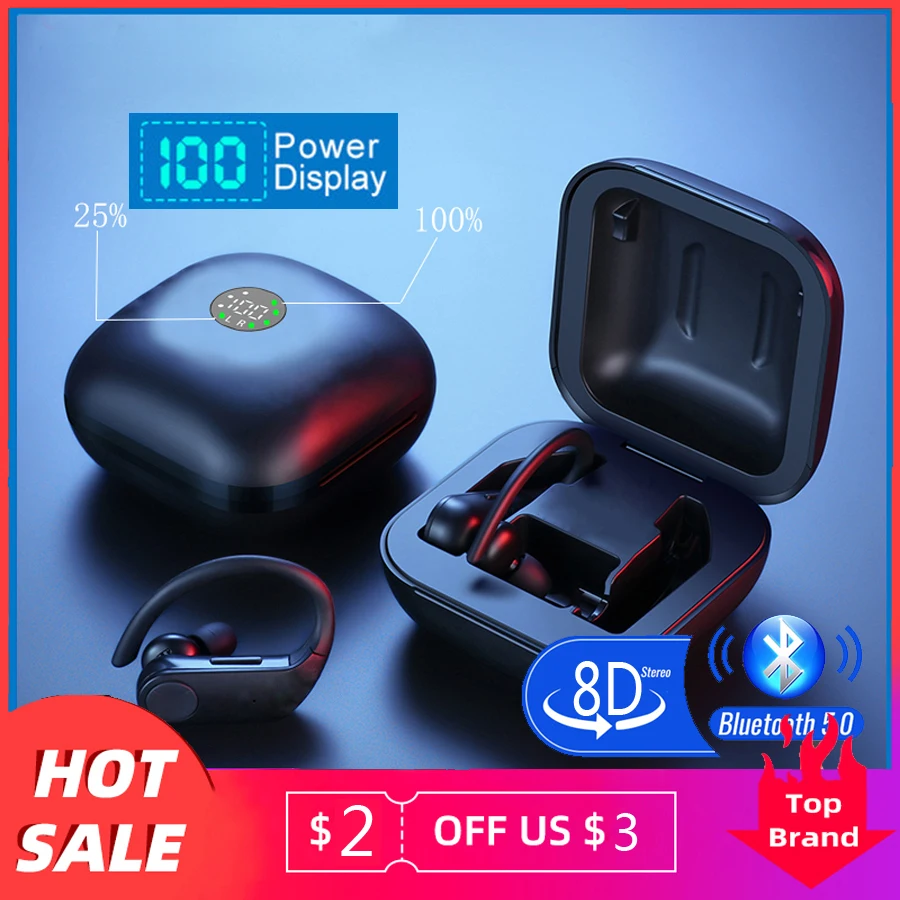 B11 наушники-вкладыши TWS с светодиодный Дисплей Беспроводной Bluetooth наушники 5 0