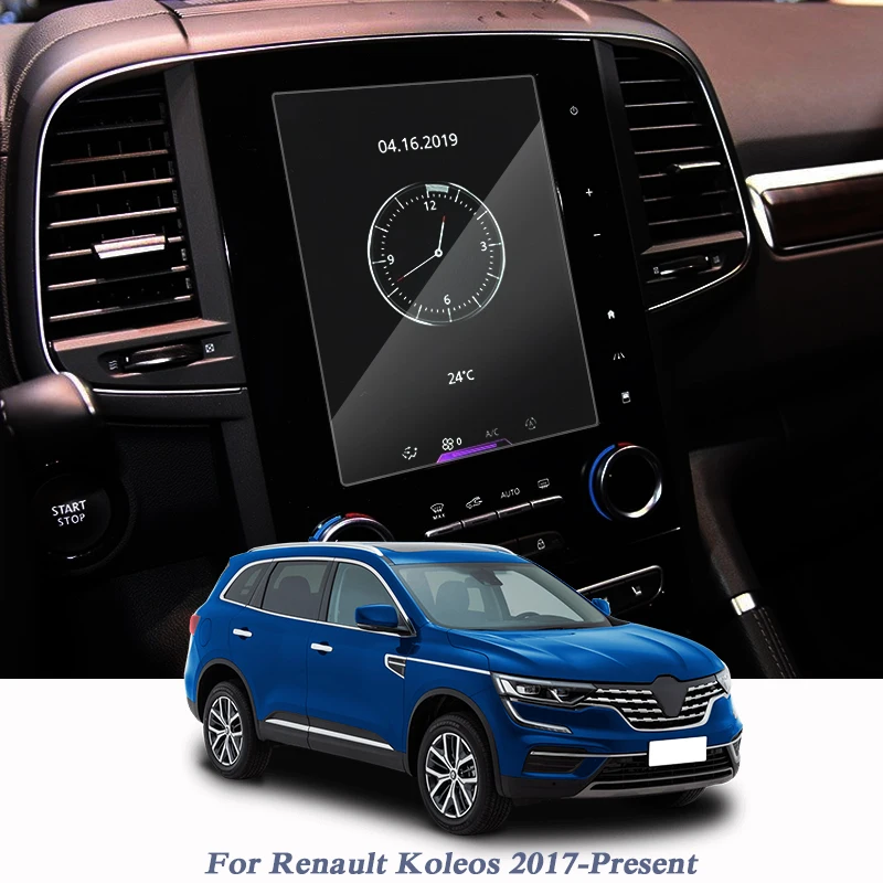 

Стайлинг автомобиля GPS-навигация экран защитное стекло пленка для Renault Koleos 2017-настоящее приборная панель дисплей ПЭТ пленка автомобильные а...