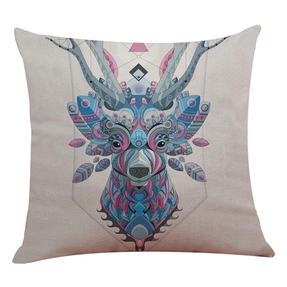 Известный принт в виде животных Подушка Чехол диван кровати домашний декор