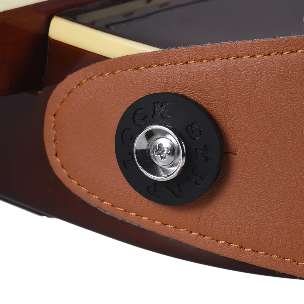 

4pcs Quality Electric Guitar Strap Lock Blocks Rubber Material Bass Belt Professional Guitar Strap Buckle Parts Accessories