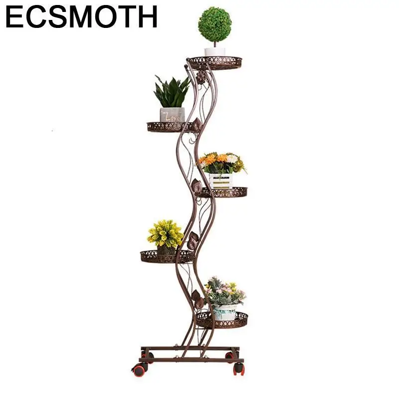 Dekoru Garten Dekoration Sera Exterieur Saksisi Terrasse Decoration Varanda Balcon Balcony Iron Balkon Stand Plant Shelf|Полки для