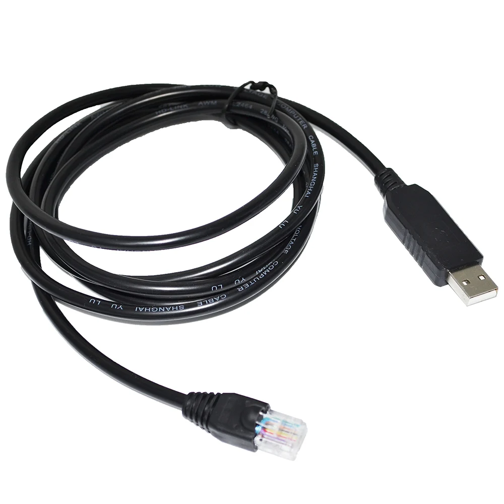 Кабель программирования FTDI FT232RL USB RS485 к RJ45 кабель PLC для DELTA ASDA B3 связи с