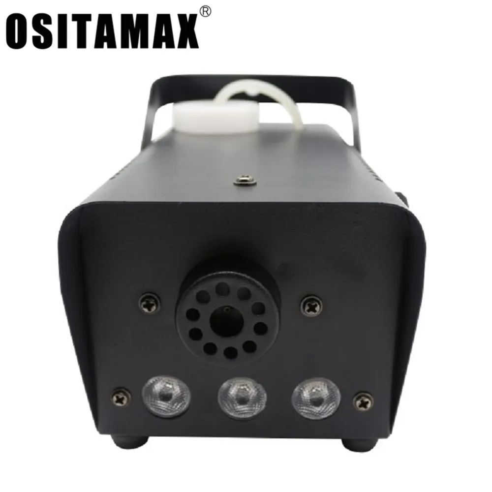 

Fast Shipping Disco Stage Smoke Machine with LED RGB Colorful 600W Mini Fogger Remote Control Ejector Party DJ Home Fog Machine