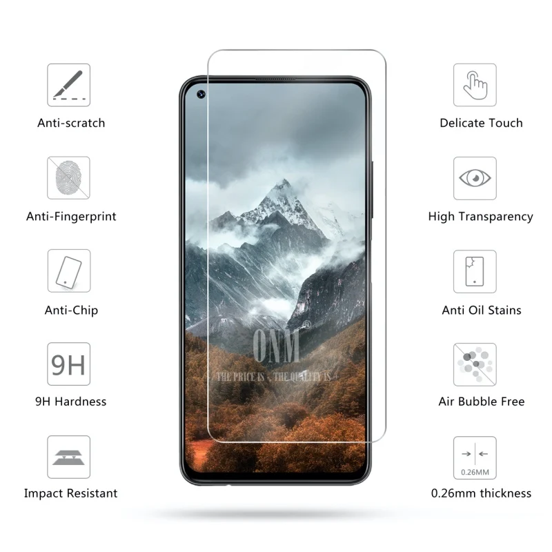 2 шт., закаленное стекло для UMIDIGI F1/F2, Защитная пленка для экрана 2.5D 9 H, высококачественное закаленное стекло для UMIDIGI F2, защитная стеклянная пленка