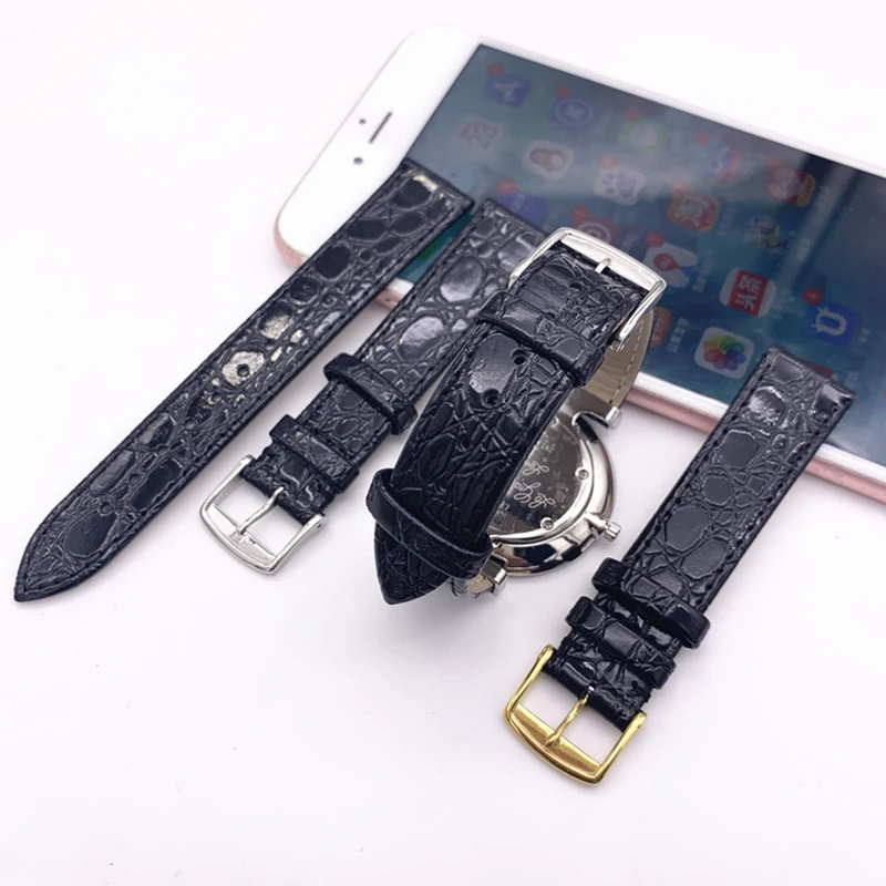 13mm 18mm 20mm Replacement Watchbands for Longines Genuine Leather Strap 18mm Watch Bands for Man Women Bracelet Clasp