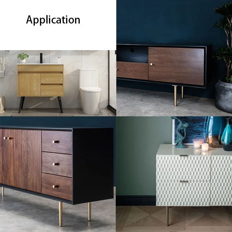 

1/4PCS Adjustable Metal Furniture Leg Bathroom Cabinet Foot Metal Support Legs TV Cabinet Foot Furniture Accessories