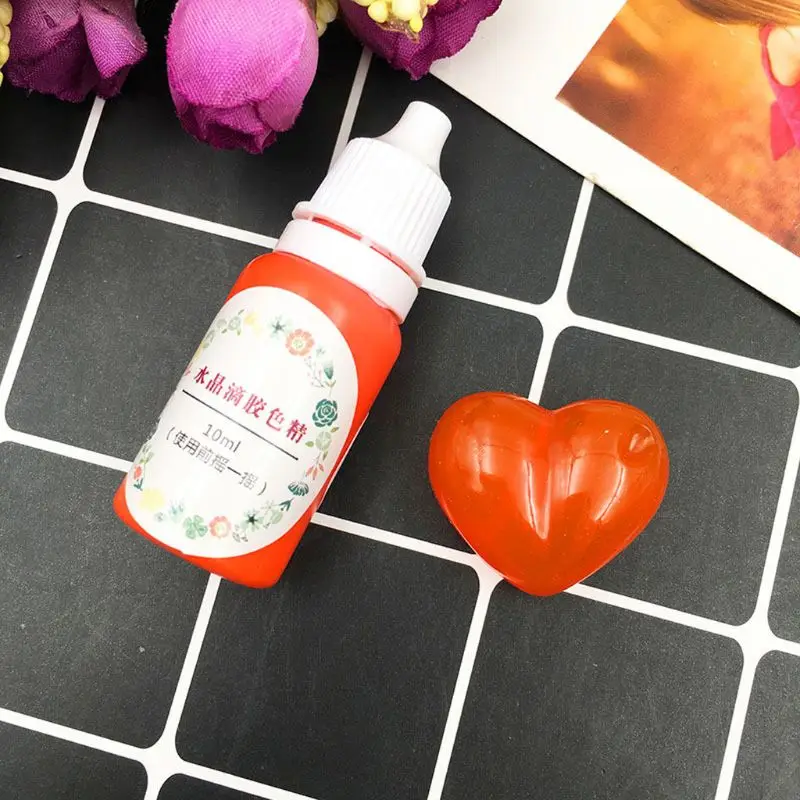 

15 Colors UV Resin Ultraviolet Curing Liquid Pigment Colorant Dye Jewelry Making