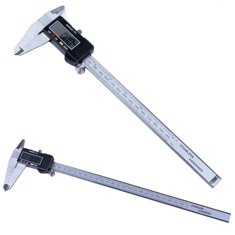 

300mm LCD Digital Vernier Caliper Gauge Micrometer Tool Electronic Display