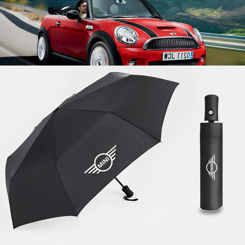 Автомобильный складной зонт для MINI Mercedes Benz BMW Audi Volkswagen Maserati Ford Bentley Lexus Toyota с