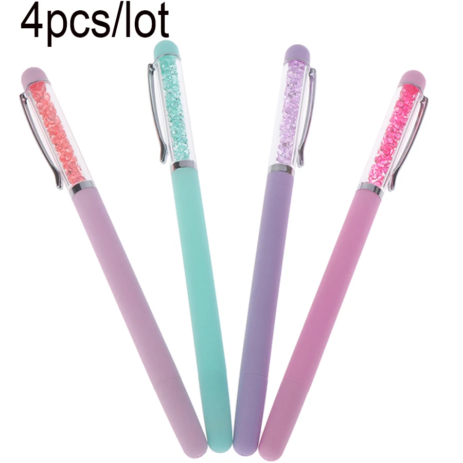 

4PC Plastic Silicone Cross Stitch Point Drill Pen 5D Diamond Painting Embroidery Crystal Pens Sewing Accessories Supplies