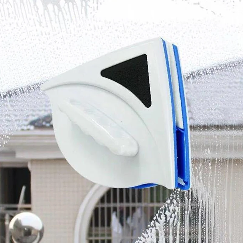 

Новый Магнитный стеклоочиститель для окон, двусторонняя магнитная зеркальная щетка для мытья окон, инструмент для уборки дома