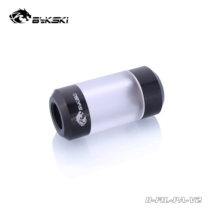 Bykski водяного фильтра G1/4 ''Акриловая Двухсторонняя гнездовой разъем