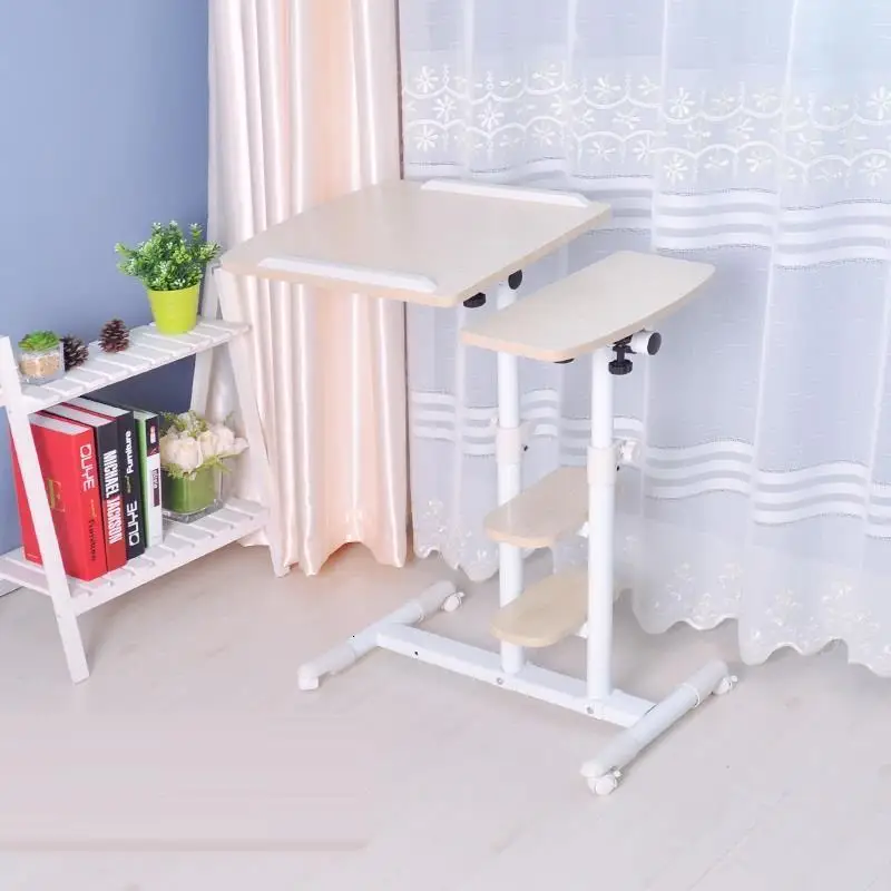 Tisch Tavolo Tafel маленькая раскладная кровать стоящая подставка для ноутбука Регулируемая прикроватная тумбочка компьютерный стол для учебы