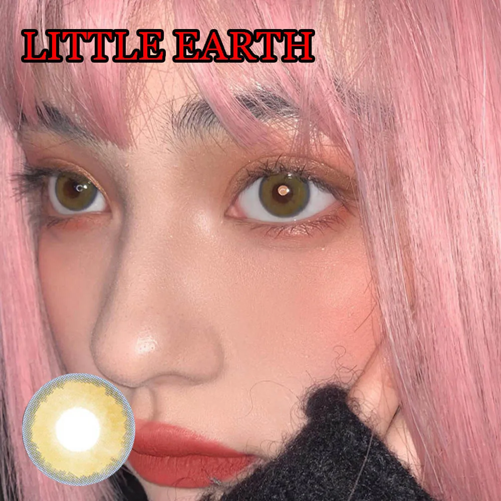 Мульти Цвет линзы ed Очаровательная контактные косметический для Хэллоуина глаз