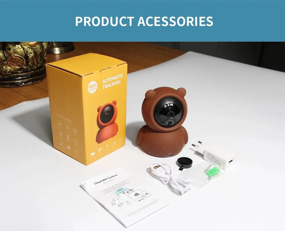 

PTZ WIFI Camera Baby Monitor Wireless IP Camera WiFi 1080P Pet Monitor WiFi Camera Auto Tracking Security Surveillance Camera