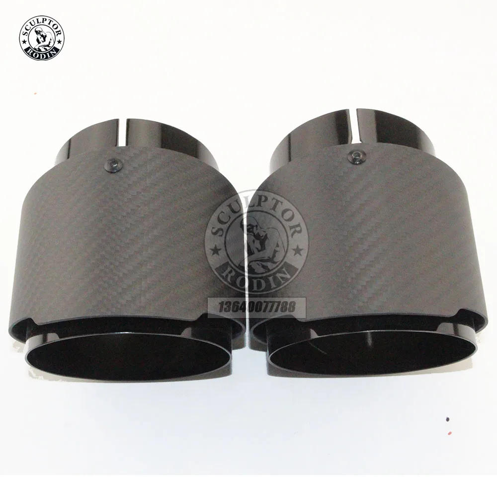 1 Бесплатная доставка глушитель выхлопной трубы для автомобиля углеродное